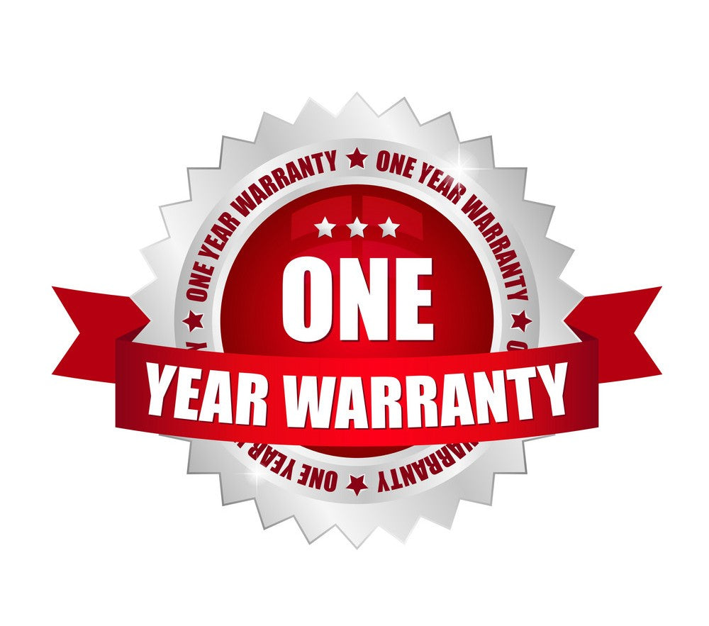 1 year replacement warranty