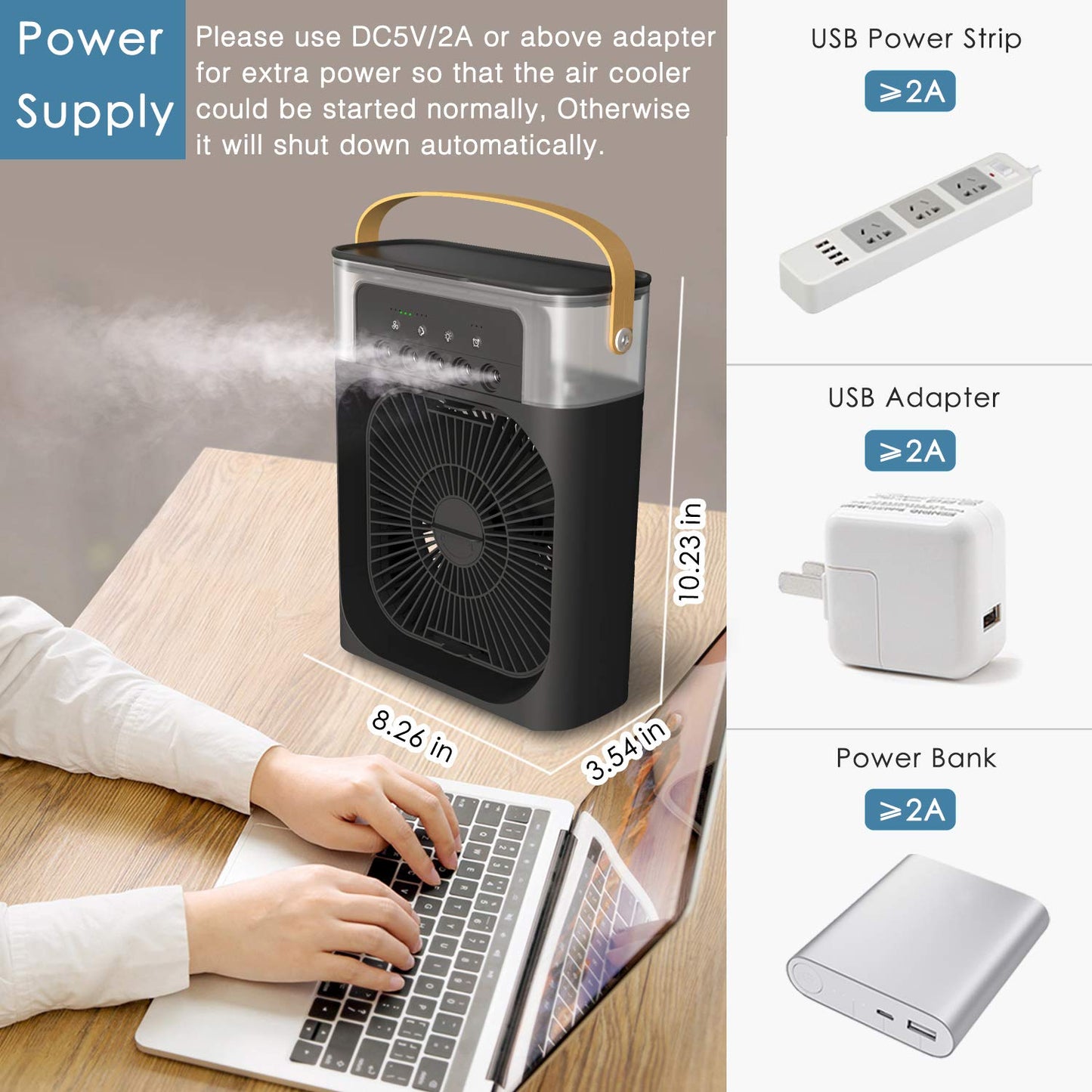 BROEN® Portable USB Air Cooler